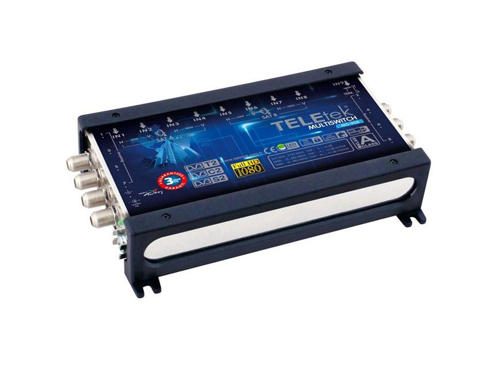 TeleTek multipřepínač 9/8 multiswitch