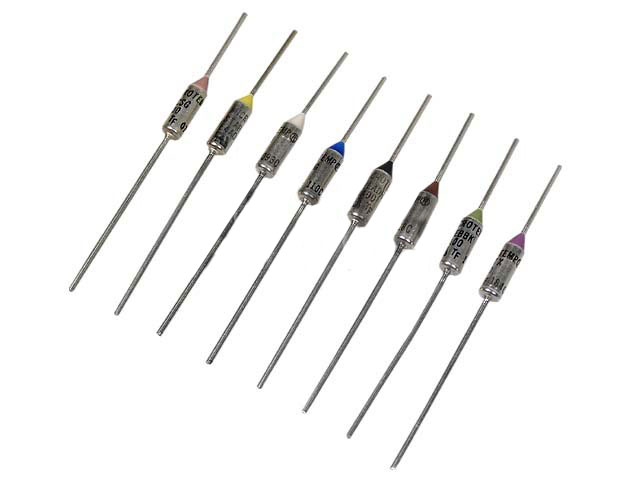 Tepelná pojistka nevratná 117°C 250V 10A