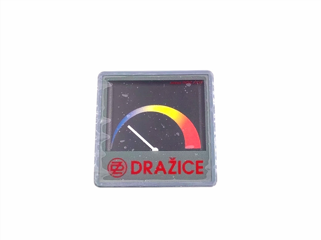 Teploměr bezdotykový ležatý Dražice čtvercový, do bojleru