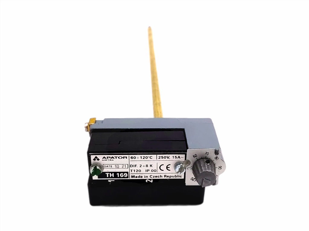 Termostat TH 169, 60°C - 120°C čidlo l=330mm