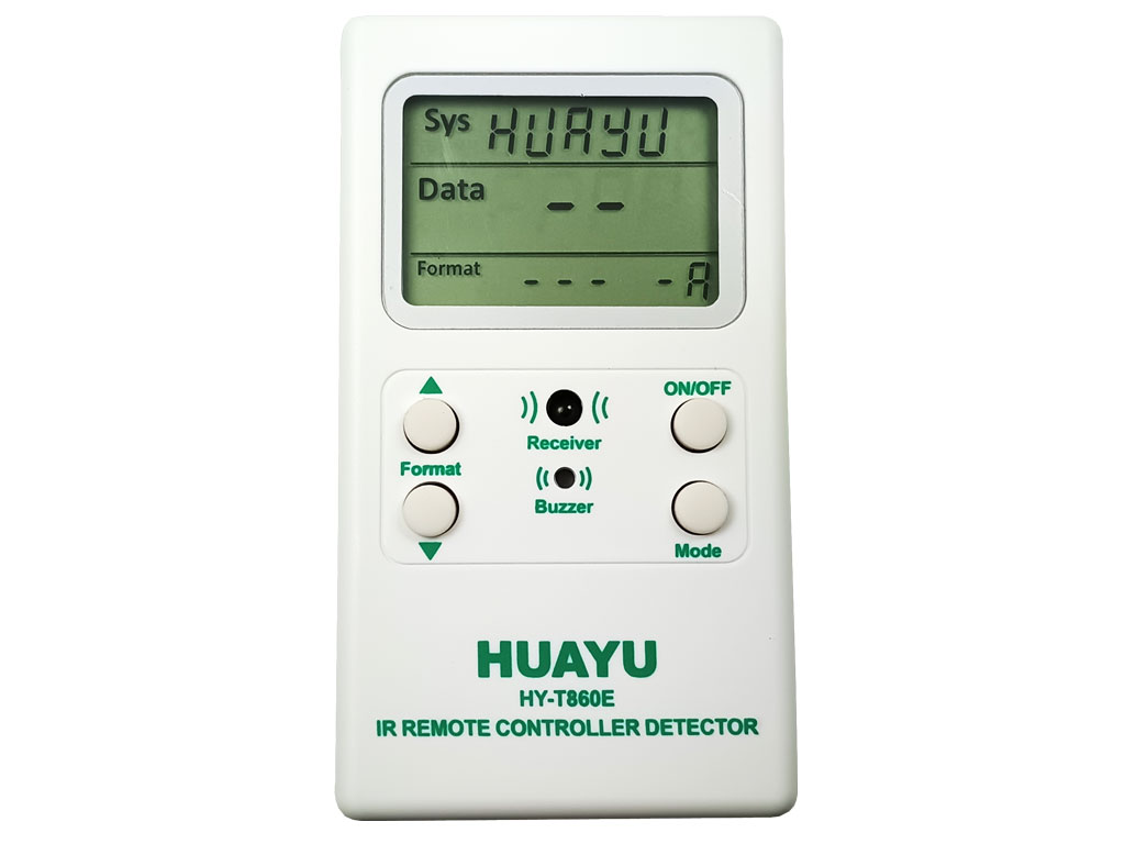 Tester IR dálkových HUAYU HY-T860E 