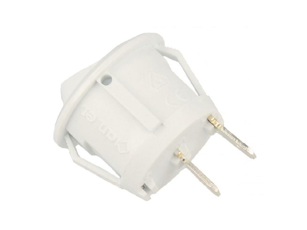 Tlačítko zapalování bílé kulaté, sporák Mora / Gorenje 50033 