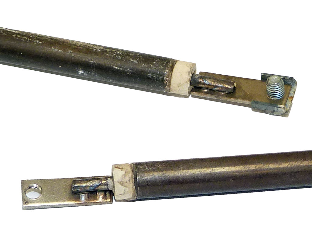 Topná tyč Fiko, Fikoterm 666 W l= 136cm bez připojovací svorkovnice, topné těleso akumulační kamna