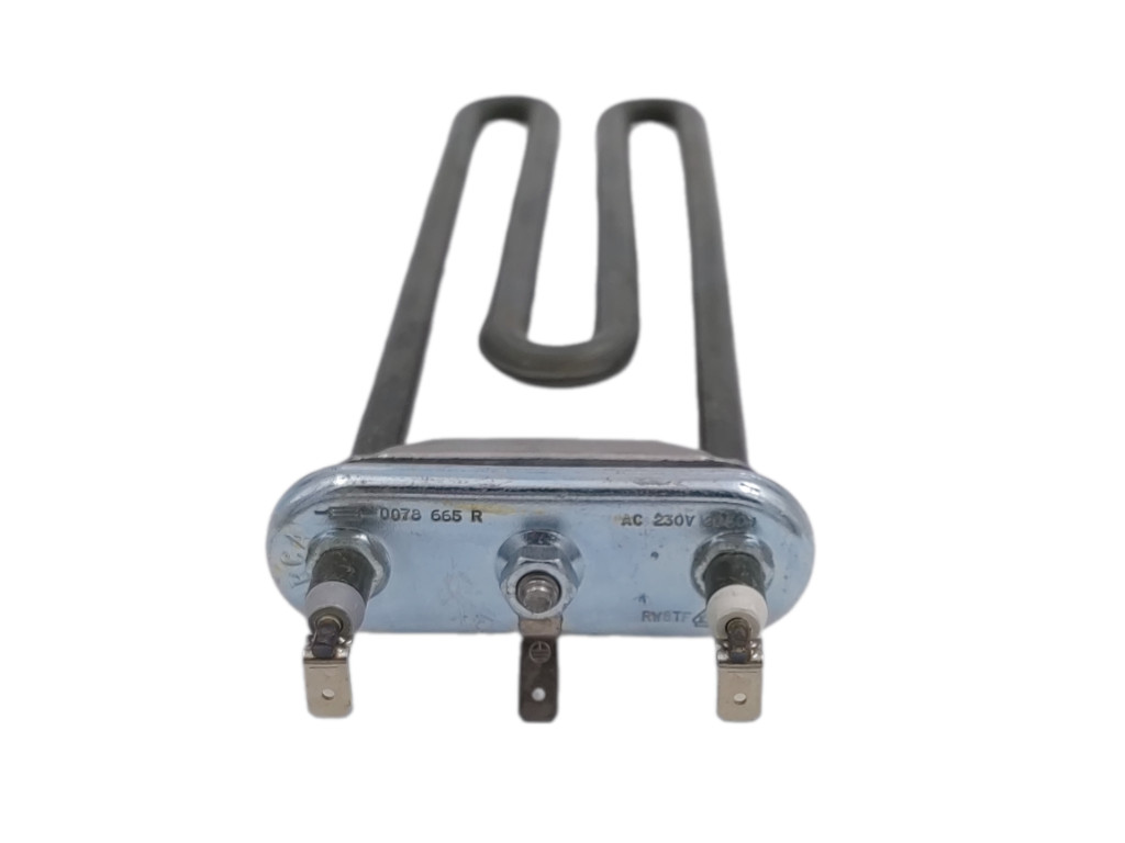 Topné těleso 1850 W Whirlpool ZZ 459 s pojistkou vestavěnou l=240mm, do pračky