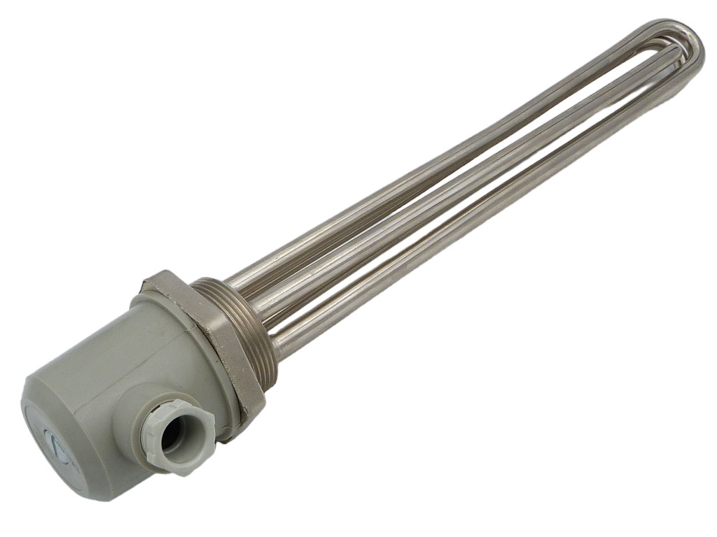 Topné těleso 2,4 KW elektrokotel, bojler chrom 2400 W