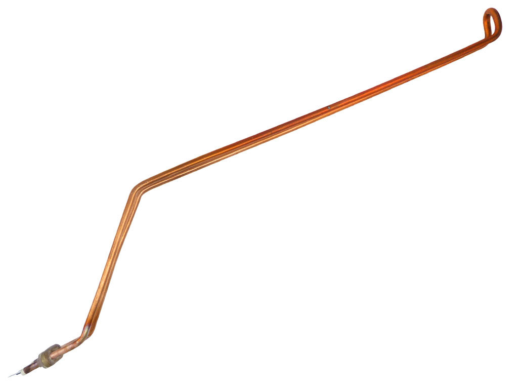 Topné těleso 2 KW Tatramat ležatý l=700mm, do bojleru 2000 W