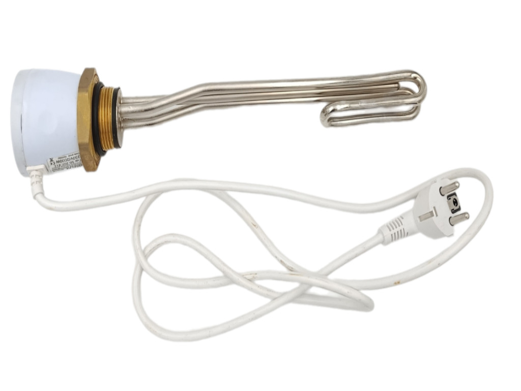 Topné těleso 2000 W 230 V s termostatem G 5/4"