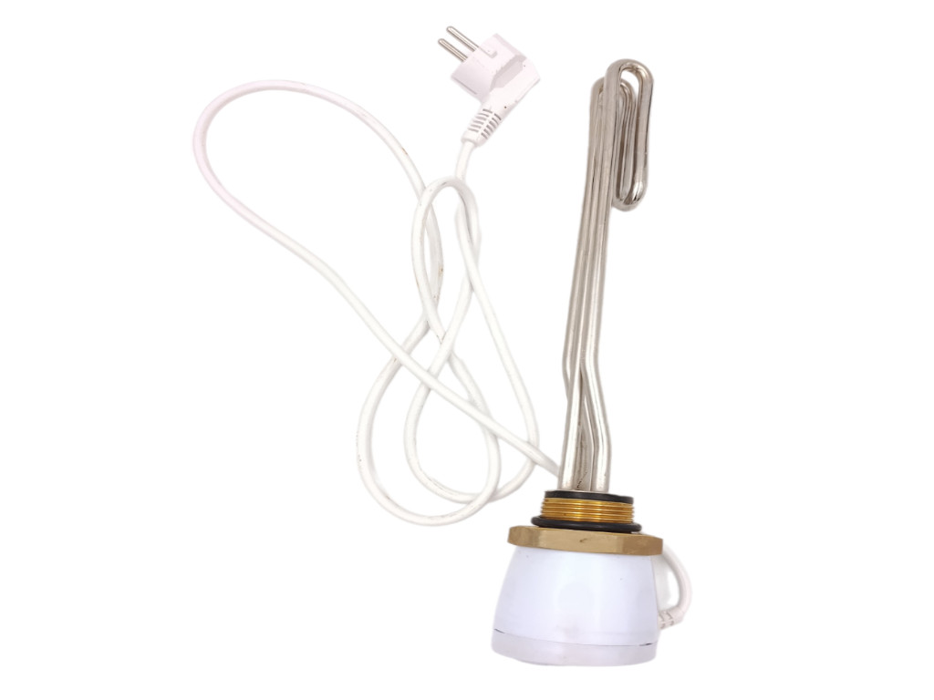 Topné těleso 2000 W 230 V s termostatem G 5/4" nikl