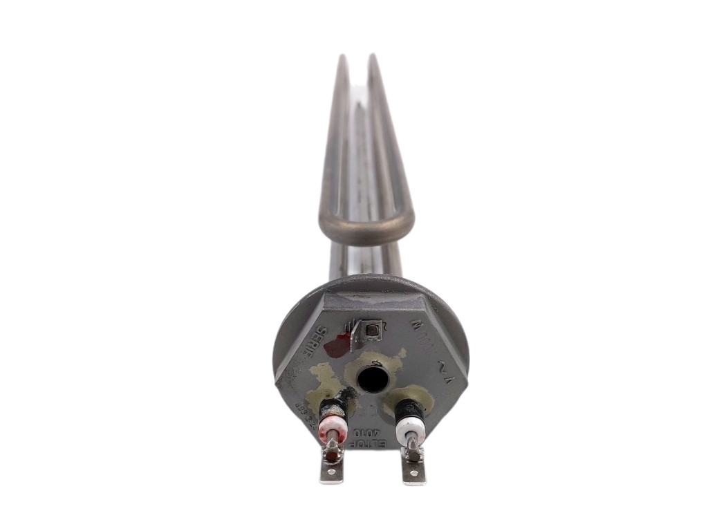 Topné těleso 2000 W Mora, Hlavačka a Čech, šroubové, celonerezové, M48, do bojleru, 12106