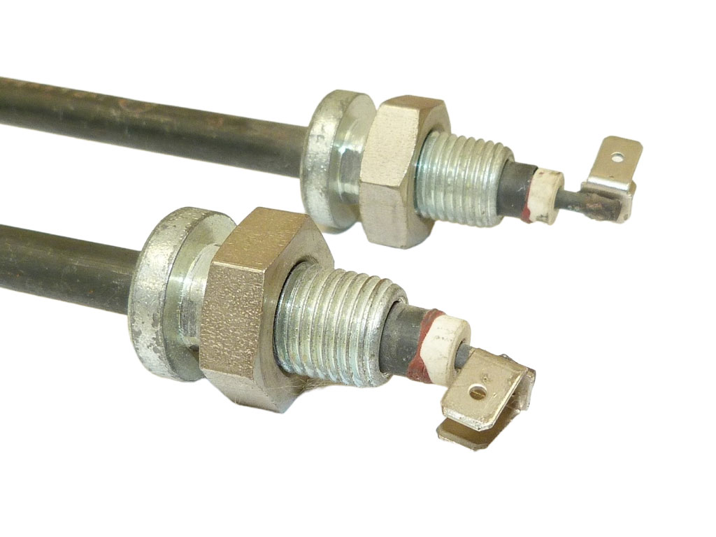 Topné těleso 500 W 230 V""U"" l=800mm, šíře 50, 2xM14