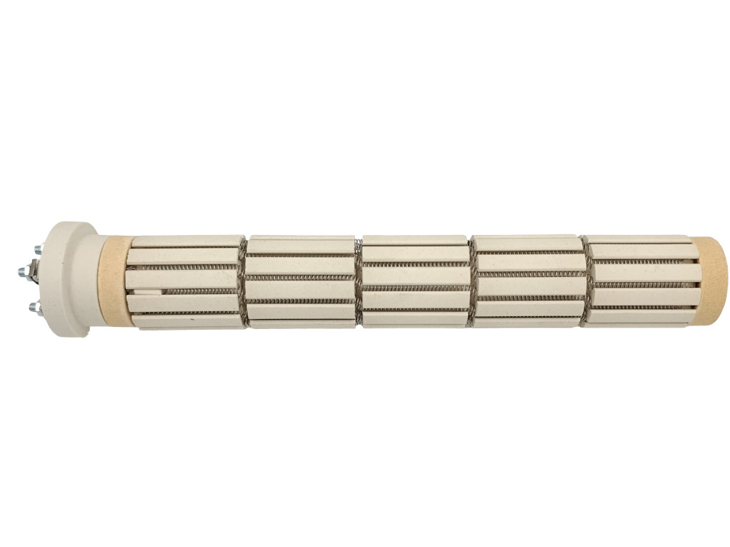 Topné těleso keramické 1800W/ 3x230V 5čl.315mm 4xsvorník