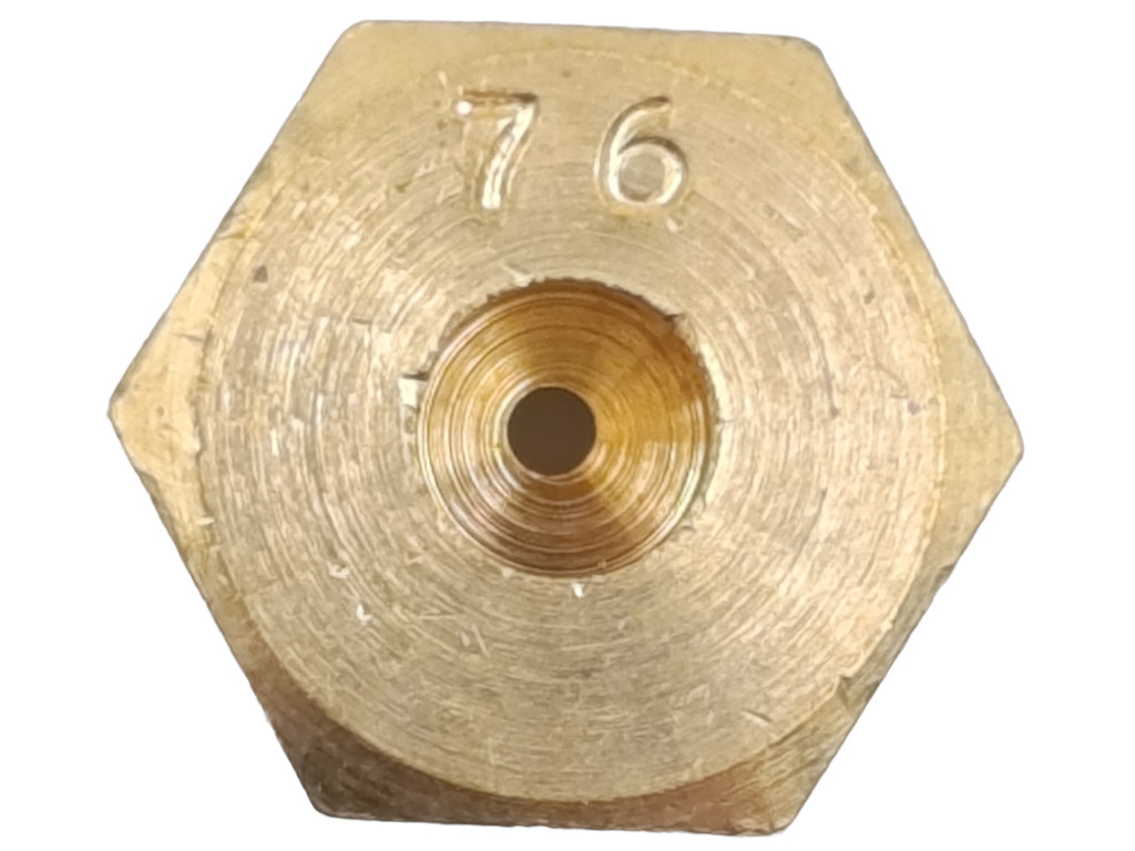 Tryska zemní plyn malá, sporák Indesit KN3G61SA, d=0,76 mm