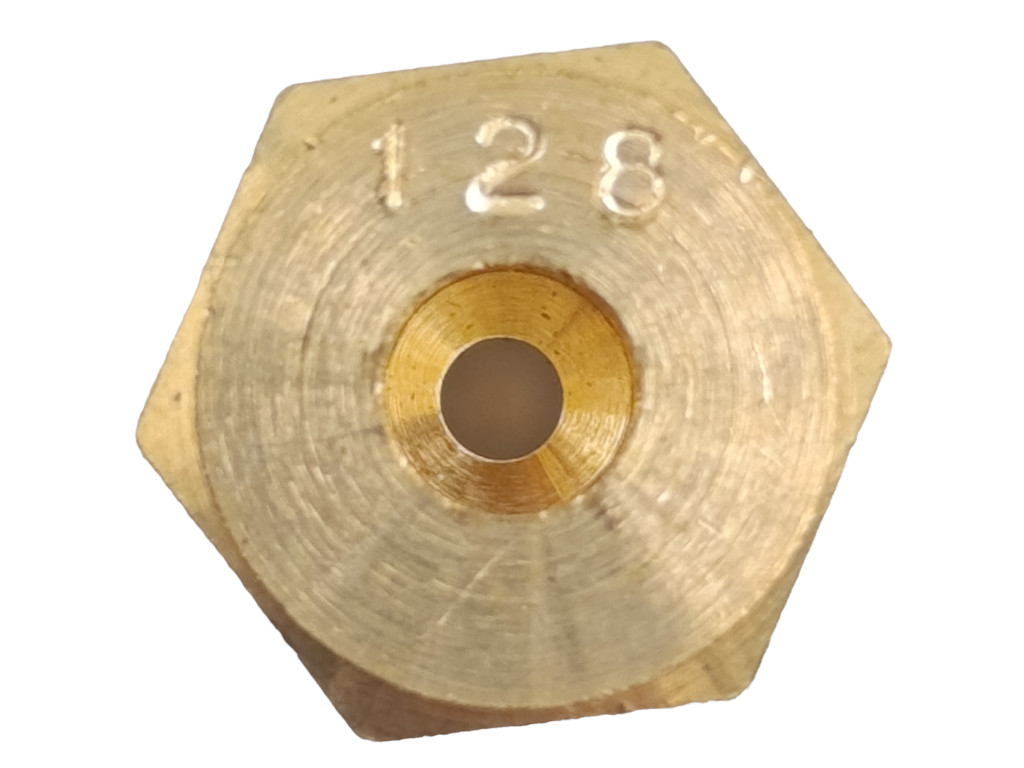 Tryska zemní plyn velká, sporák Indesit KN3G61SA, d=1,28 mm