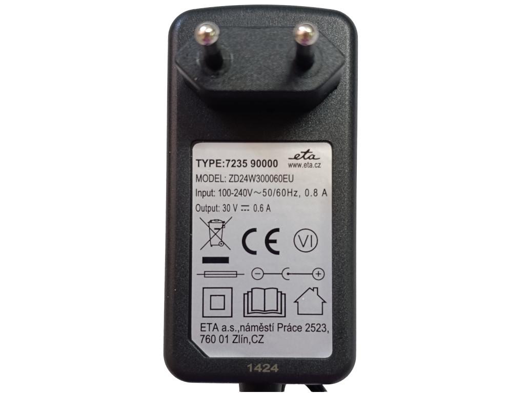 Tyčový vysavač - nabíjecí adaptér Eta Magic X-treme 7235 00100 (ETA723500100)