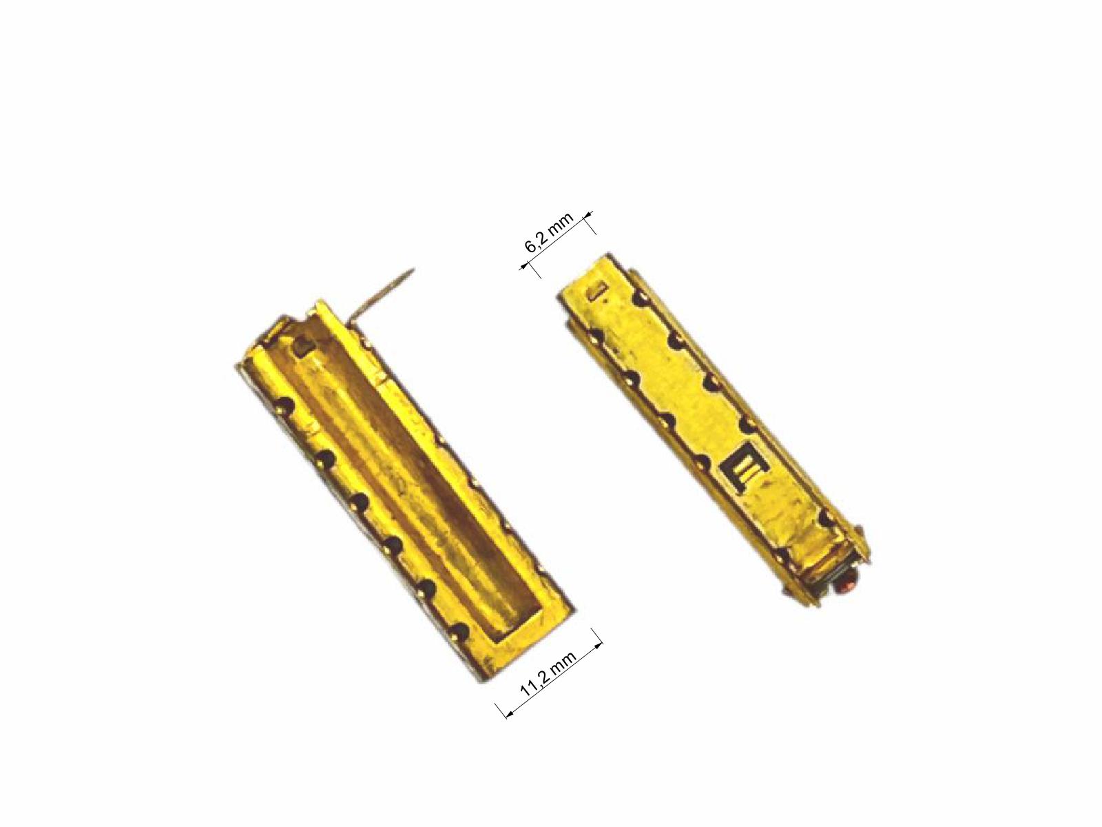 Uhlíky Eta 2ks, 6.3 x 11.3 x 29.5 mm, do elektromotorů vysavače Eta 1404 87001 ( Eta 140487001 )