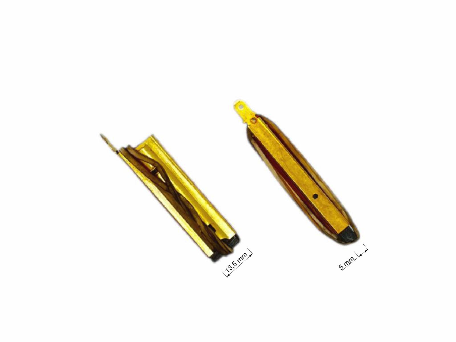 Uhlíky Whirlpool 2ks, 5 x 13,5 x 35 mm, Bauknecht, Ignis, 481931088529, uhlíky do pračky