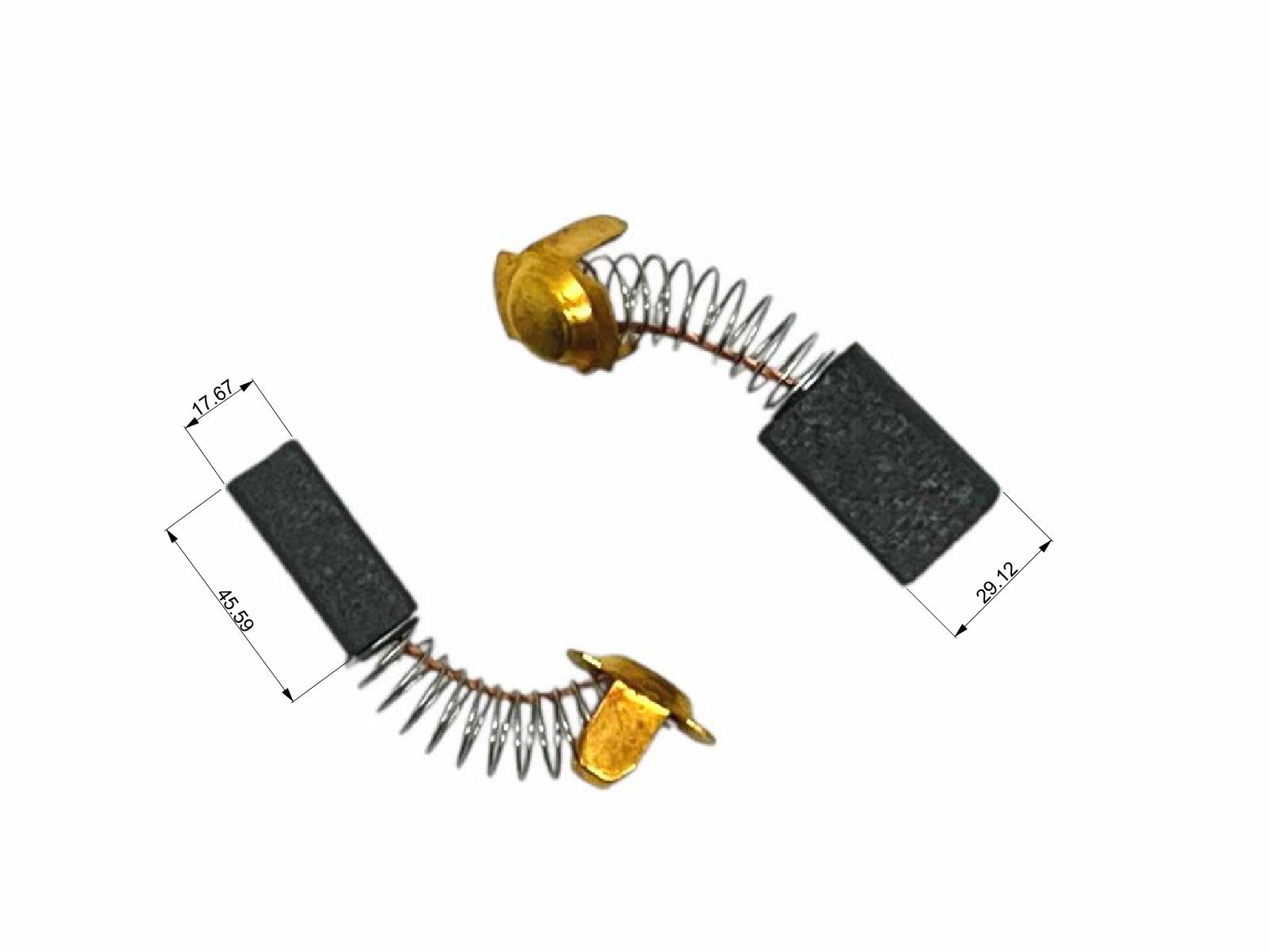 Uhlíky XTline 2ks, 6,9 x 10,8 x 16,9 mm, AG1503-46, uhlíky do motoru