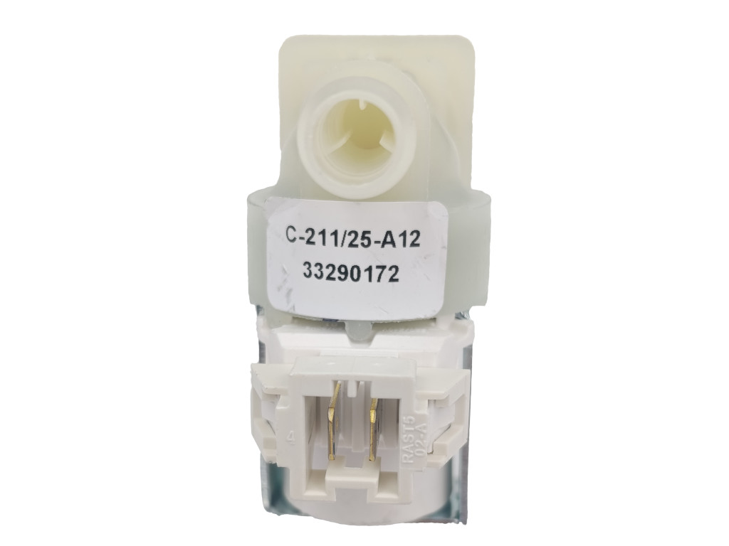 Ventil napouštěcí 1-cestný, přímý, elektroventil do pračky Miele, 4971731