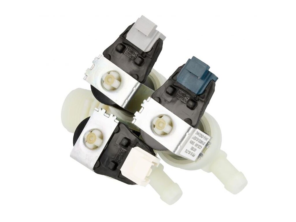 Ventil napouštěcí třícestný úhlový 43013592 CANDY / HOOVER, originál
