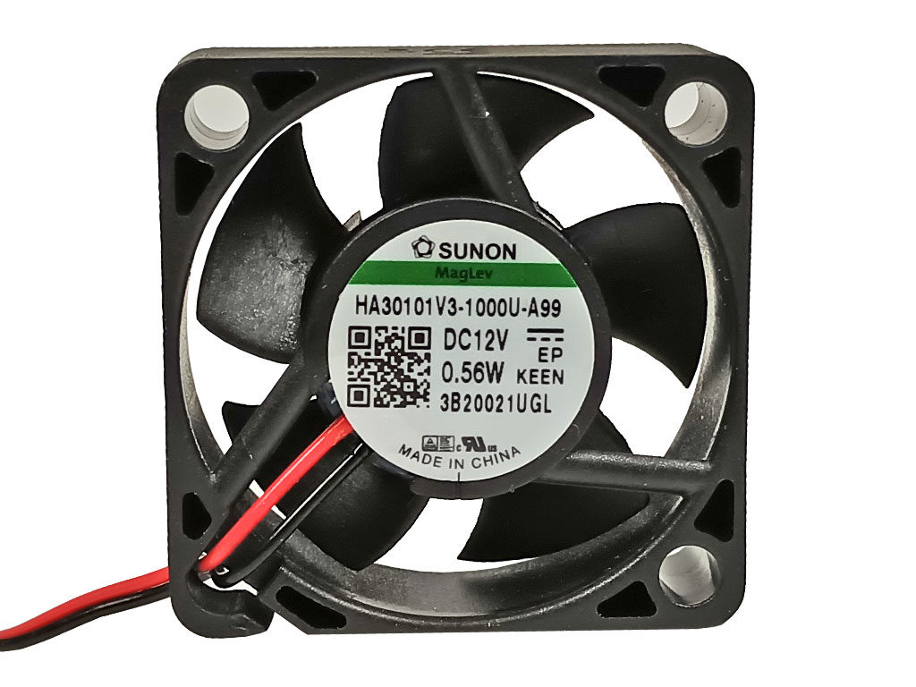 Ventilátor 30x30x10mm  12V / 49mA  Sunon HA30101V3-A99 