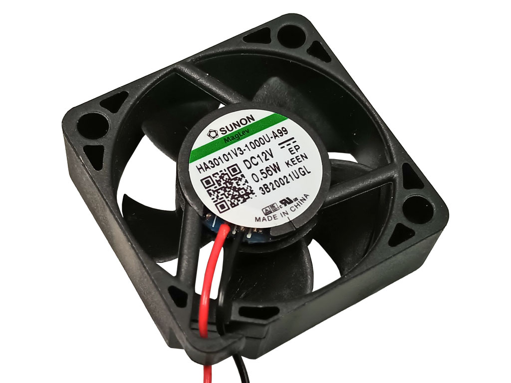 Ventilátor 30x30x10mm  12V / 49mA  Sunon HA30101V3-A99 