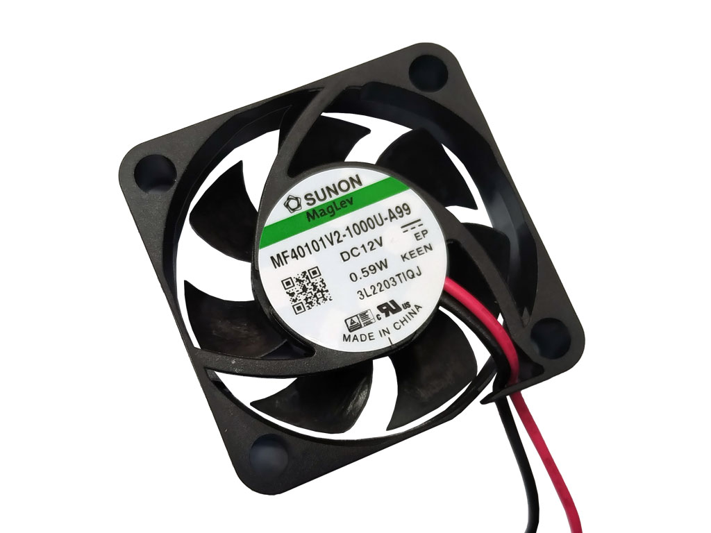 Ventilátor 40x40x10mm 12V / 40mA  Sunon MF40101V2-1000U-A99