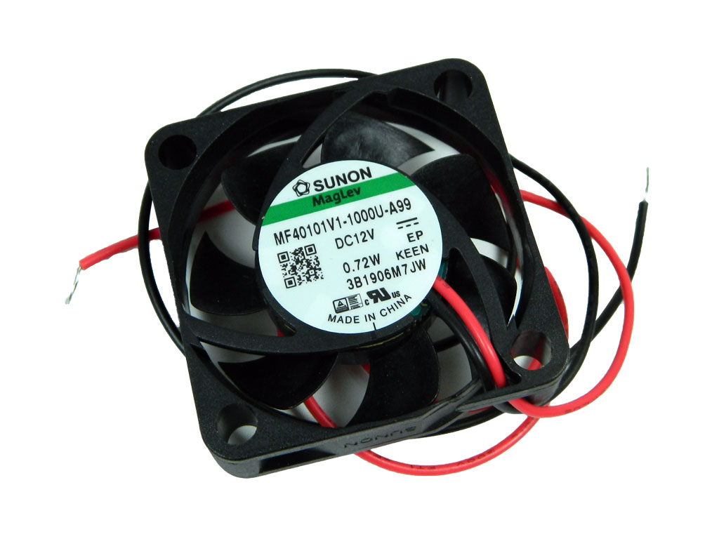 Ventilátor 40x40x10mm  12V / 51mA  Sunon MagLev MF40101V1-1000U-A99 