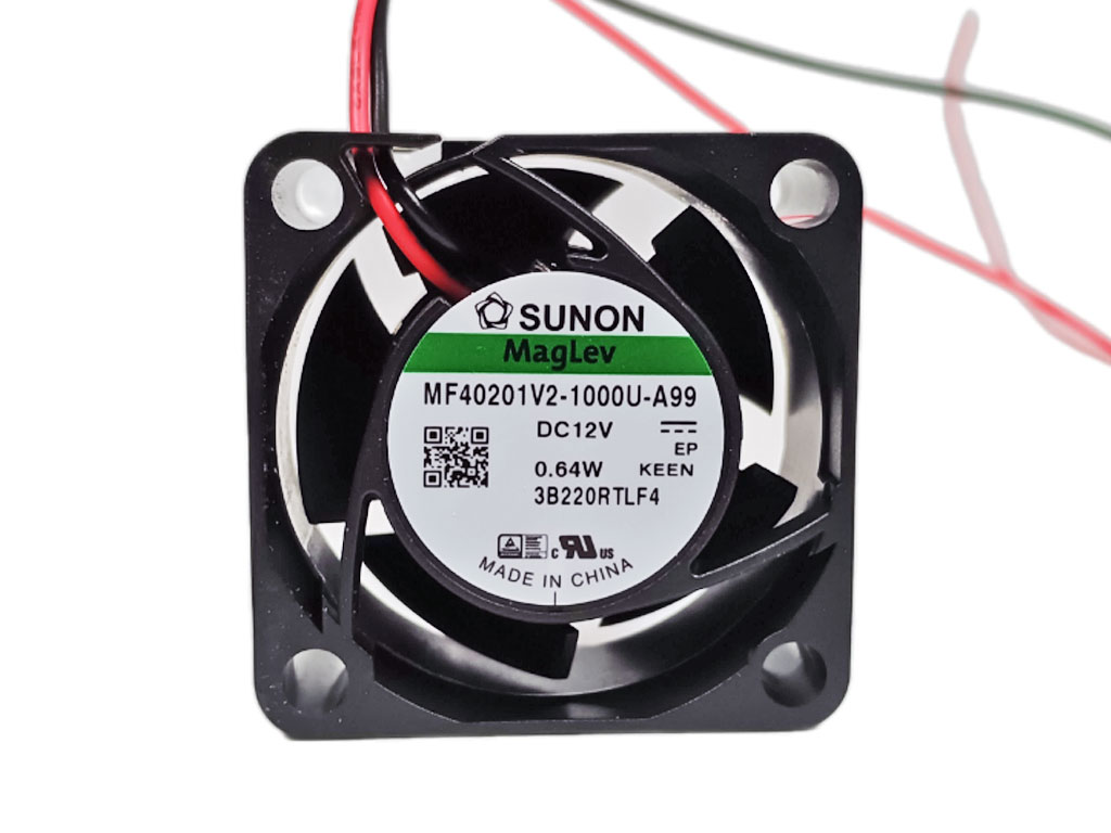 Ventilátor 40x40x20mm  12V / 50mA  Sunon MB40201V2-000U-A99