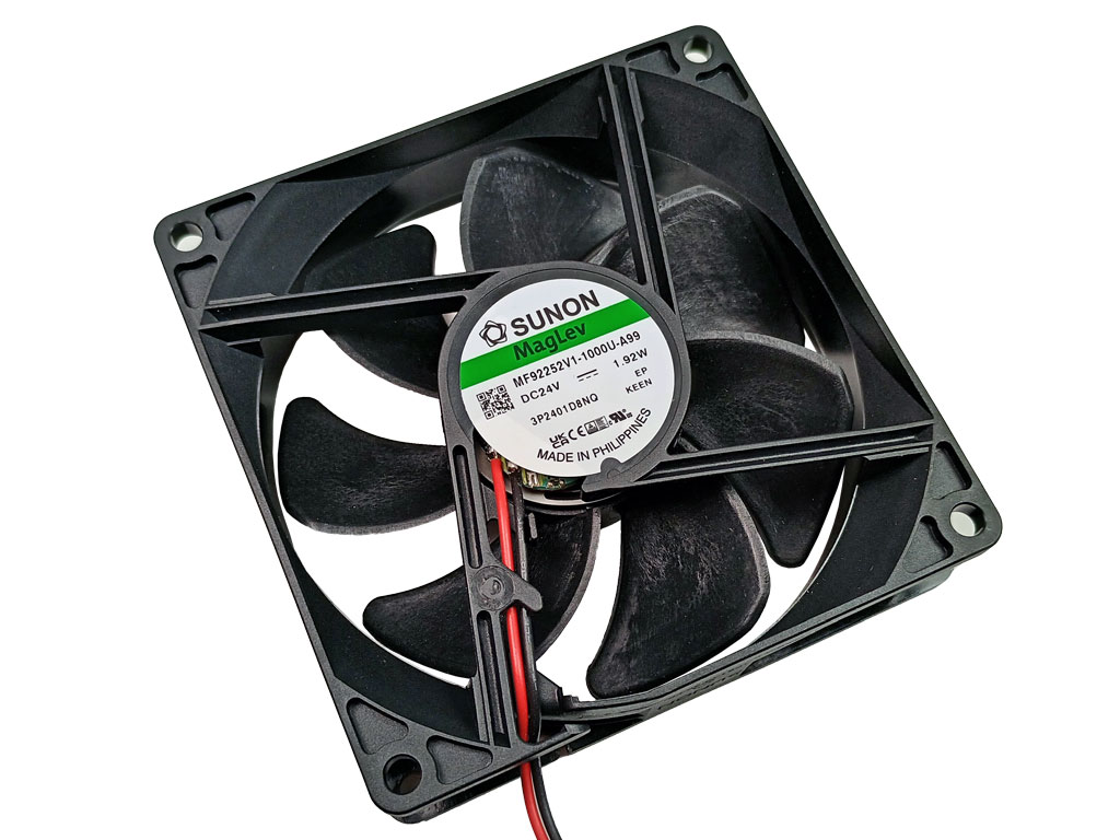 Ventilátor 92x92x25mm  24V / 87mA  Sunon ME92252V1-000U-A99