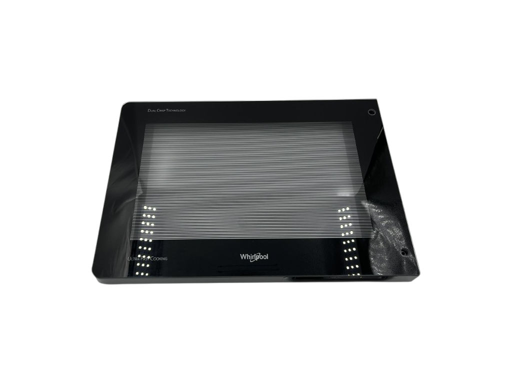 Vnější sklo dvířek mikrovlnné trouby Whirlpool, 482000093914