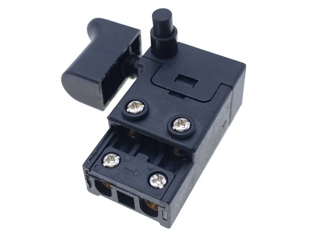 Vypínač na vrtačku s aretací, bourací kladivo, náhradní spínač FA2-4/2W7, DY51