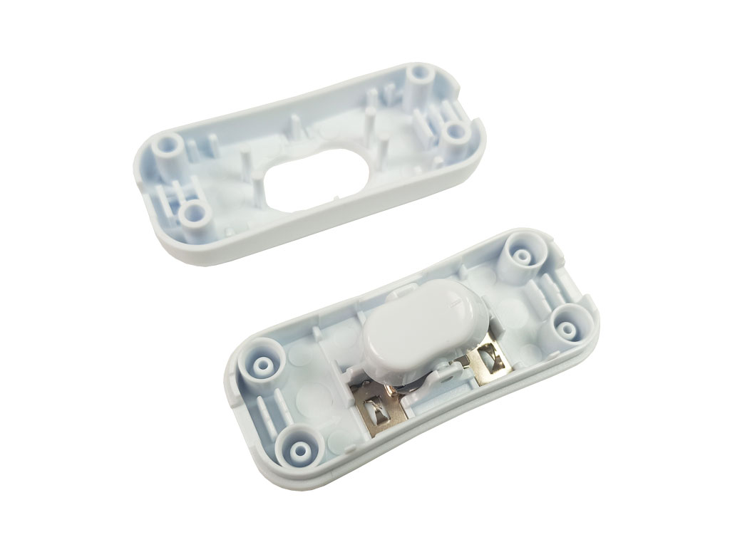 Vypínač šňůrový kolébkový 250V/2A bílý