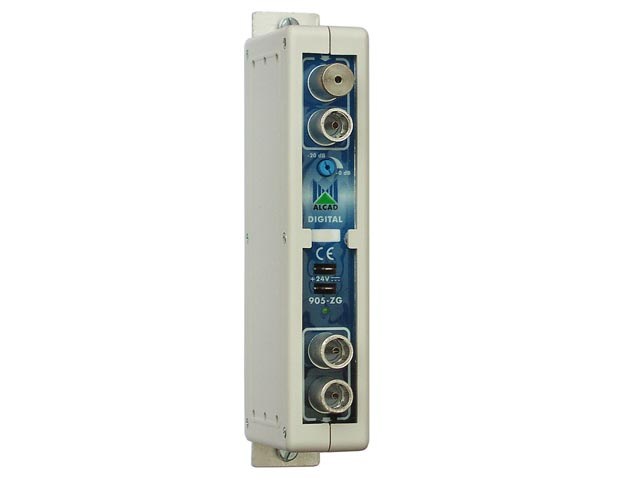 ZG-421 Alcad C21 kanálový zesilovač pro UHF pásmo, IEC konektory (náhrada za ZG-401)