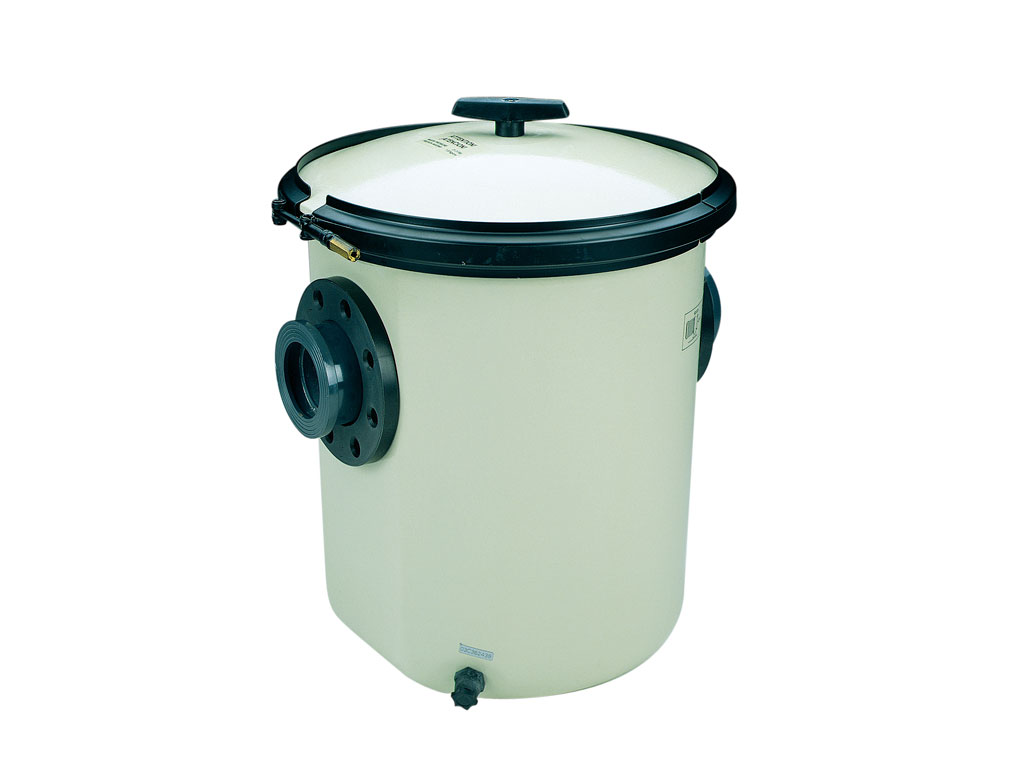 Zachycovač hrubých nečistot plast. 33li, připojení D 140