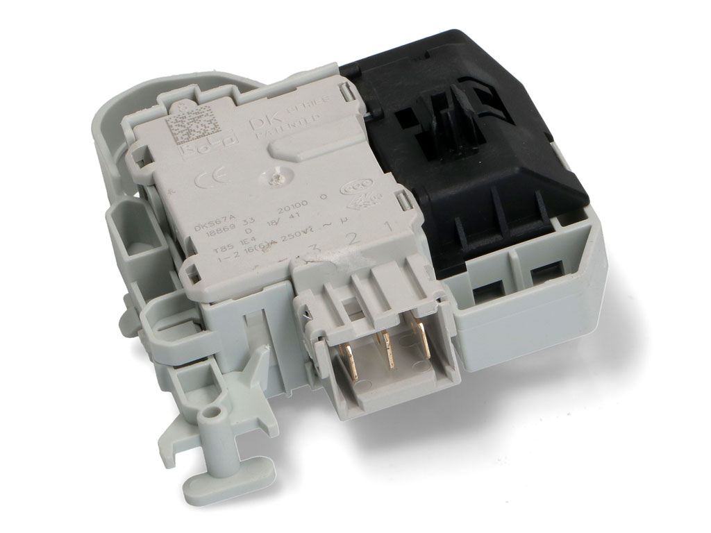 Zámek / Blokování dvířek pračky 00638259 Bosch / Siemens, náhrada