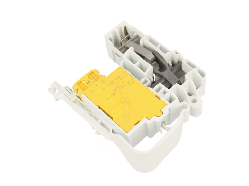 Zámek, blokování dvířek pračky 482000089678 WHIRLPOOL / INDESIT, náhrada