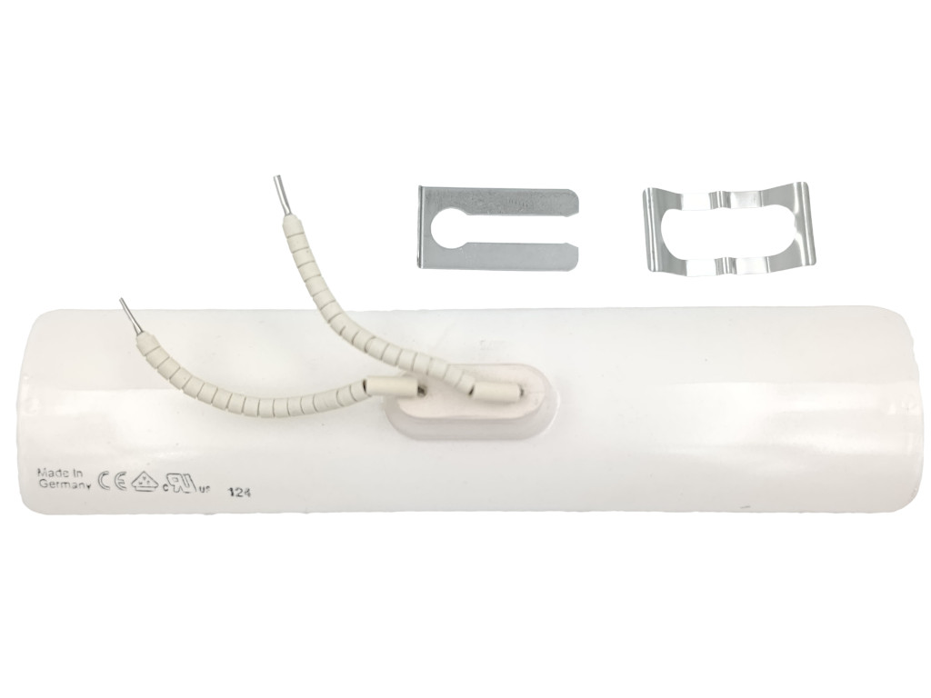 Zářič korýtkový 650 W glazura 245x60mm, keramické ohřívací těleso