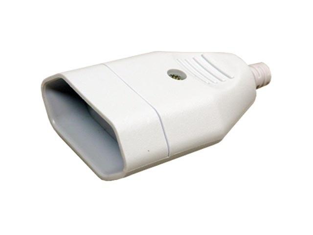 Zásuvka plochá kabelová bez uzemnění EURO 900.005 