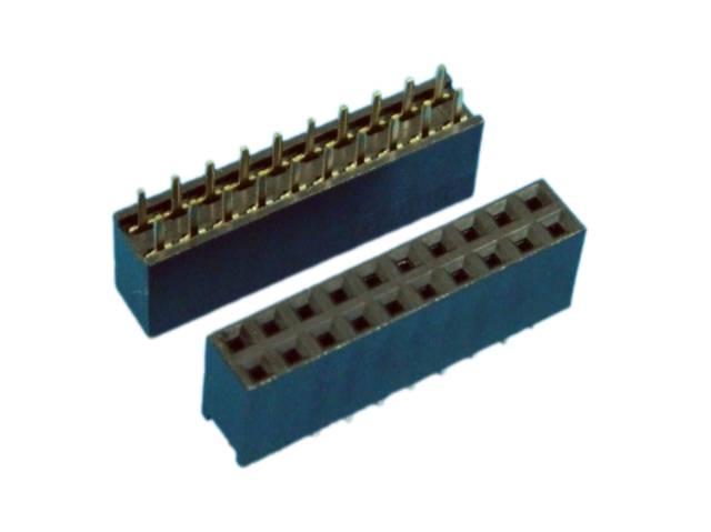 Zásuvka pro lištu kontaktní 20 pinů ZL262-20DG  