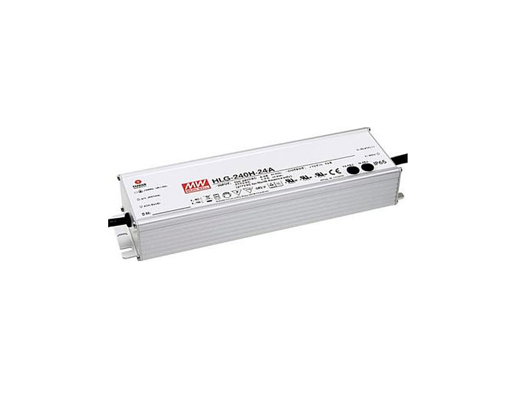 Zdroj 240 W, 24 V, DC, IP 65 HLG-240H-24A