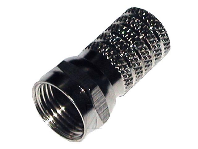 anténní F konektor kabelový 4.0mm přímý