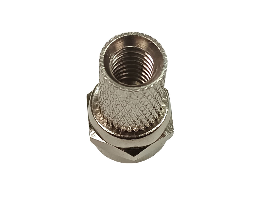 anténní F konektor kabelový 5.0mm přímý KF01D