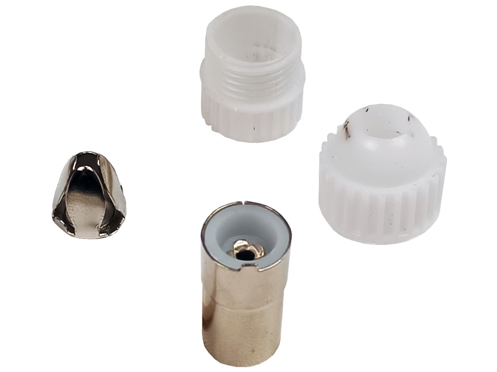 anténní IEC konektor kabelový přímý samec 3