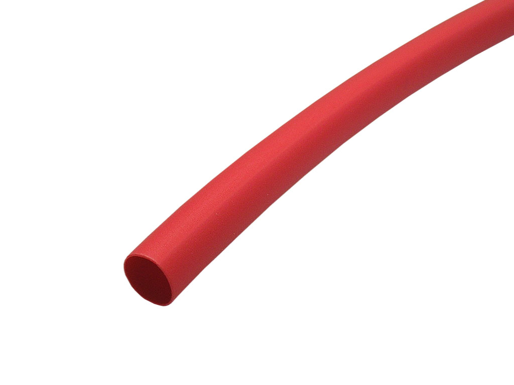 smršťovací bužírka  1.6 / 0.8 mm červená