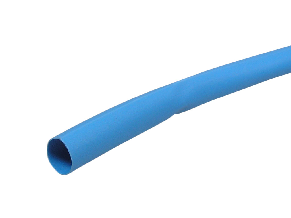 smršťovací bužírka  3.2 / 1.6 mm modrá