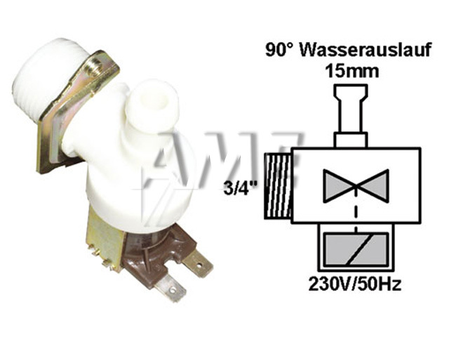 ventil napouštěcí univerzální jednocestný (90 st.) 2