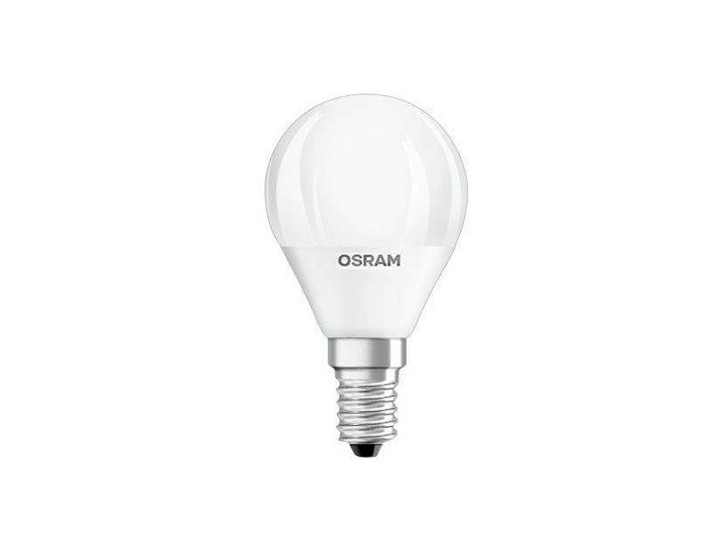 žárovka LED E14 7W OSRAM VALUE E14 CLP60 miniglobe studená