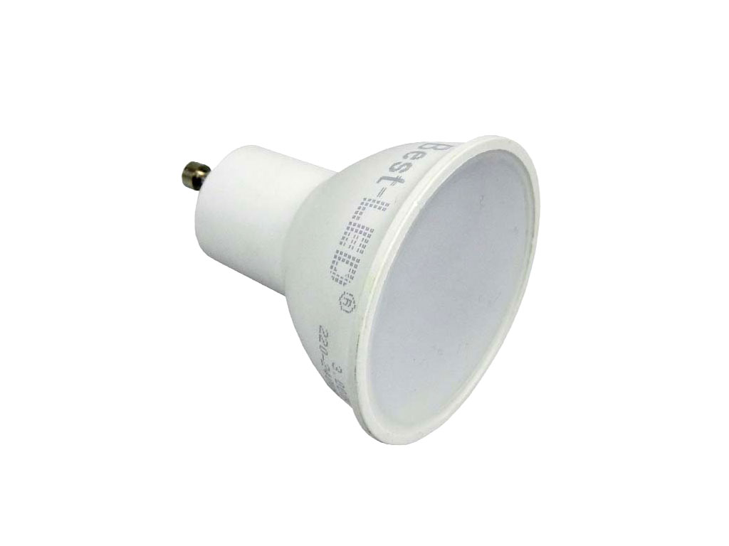 žárovka LED  GU10  220-240V, 5W, BEST-LED, Natural bílá 3000K, 