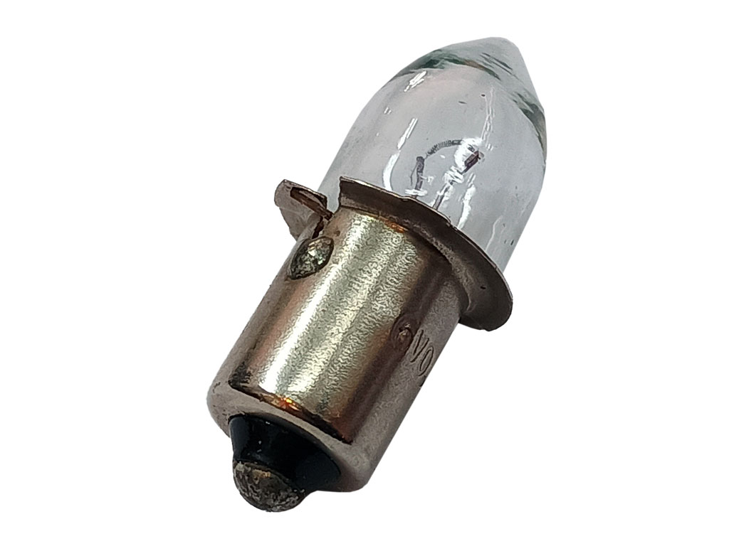 žárovka krypton 6V / 0.5A  3W  patice  PX13.5S